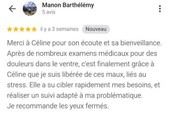 avis client sophrologie adulte anxieux à lyon 2