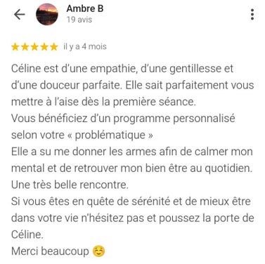 avis client sophrologie adulte anxieux à lyon 2