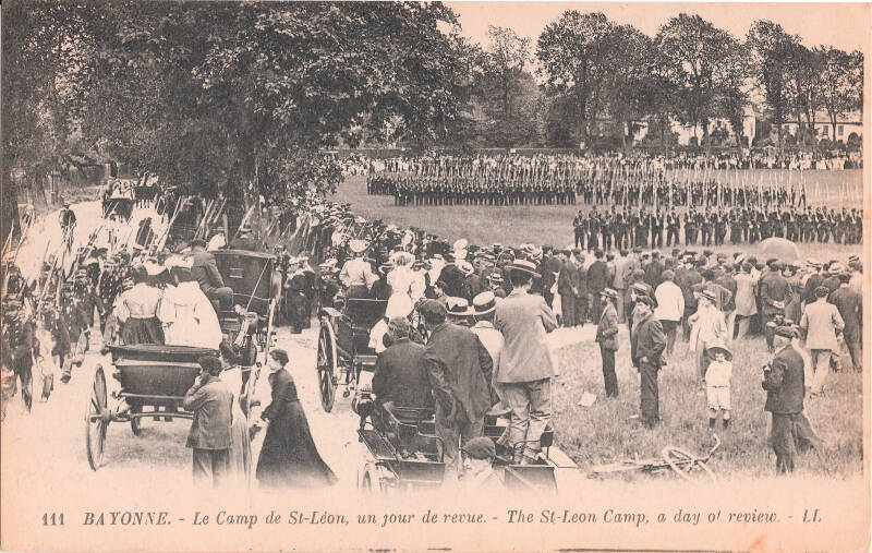 Les revues militaires du 14 Juillet à Bayonne au début du XXᵉ siècle