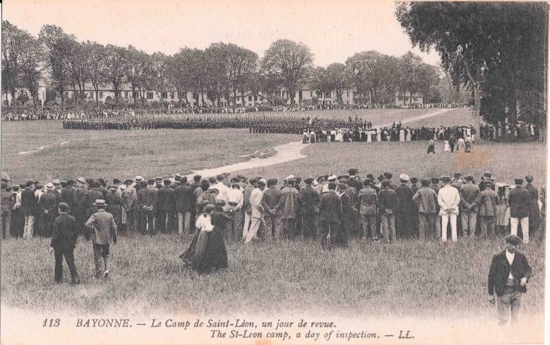 Les revues militaires du 14 Juillet à Bayonne au début du XXᵉ siècle