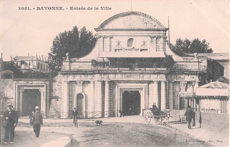 Bayonne la Porte de France au début du XXe siècle