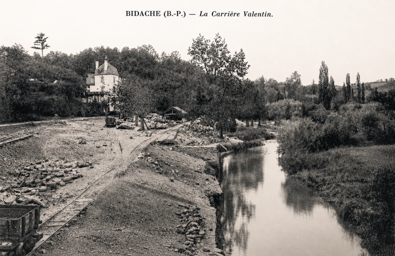 Bidache la carrière Valentin