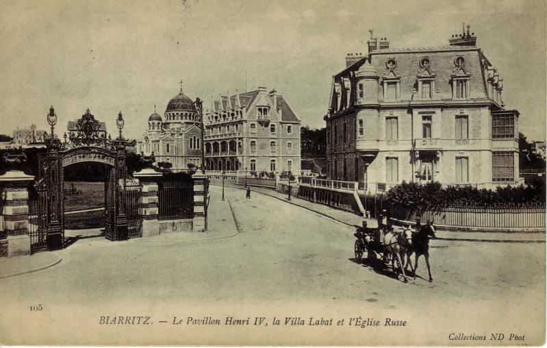 La Villa Labat vers 1905