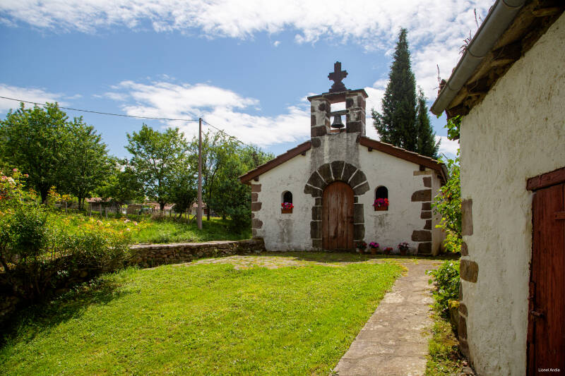 La chapelle Saint-Sauveur-d'Occos à Saint-Étienne-de-Baigorry