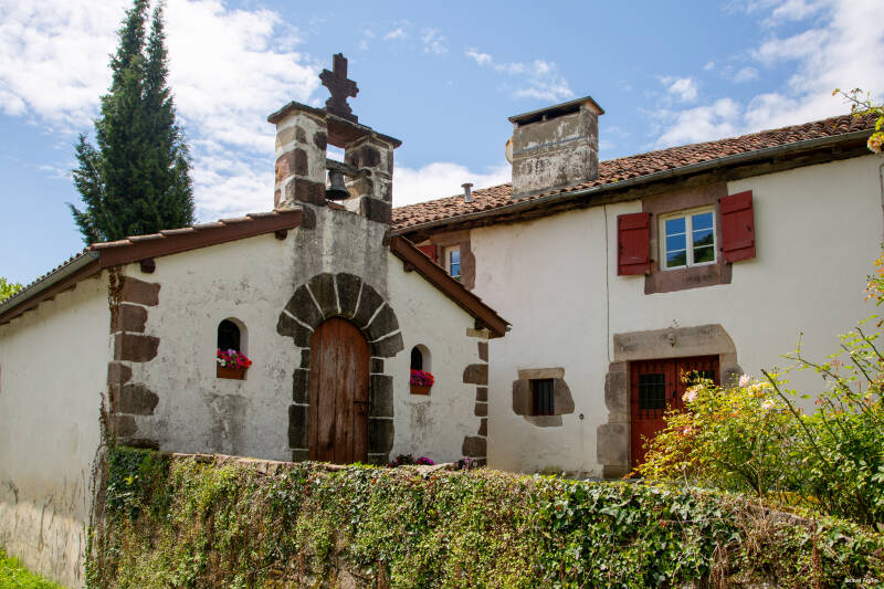 La chapelle Saint-Sauveur-d'Occos à Saint-Étienne-de-Baigorry