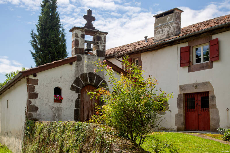 La chapelle Saint-Sauveur-d'Occos à Saint-Étienne-de-Baigorry