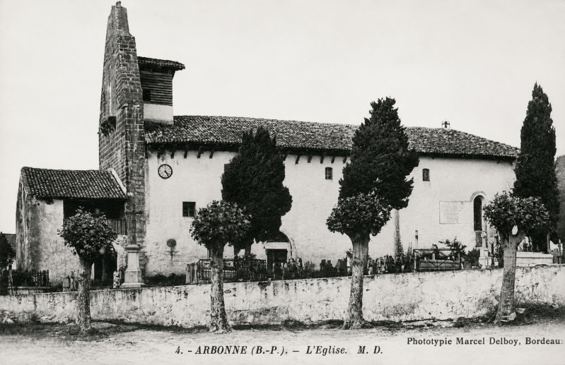 L'église Saint-Laurent Arbonne