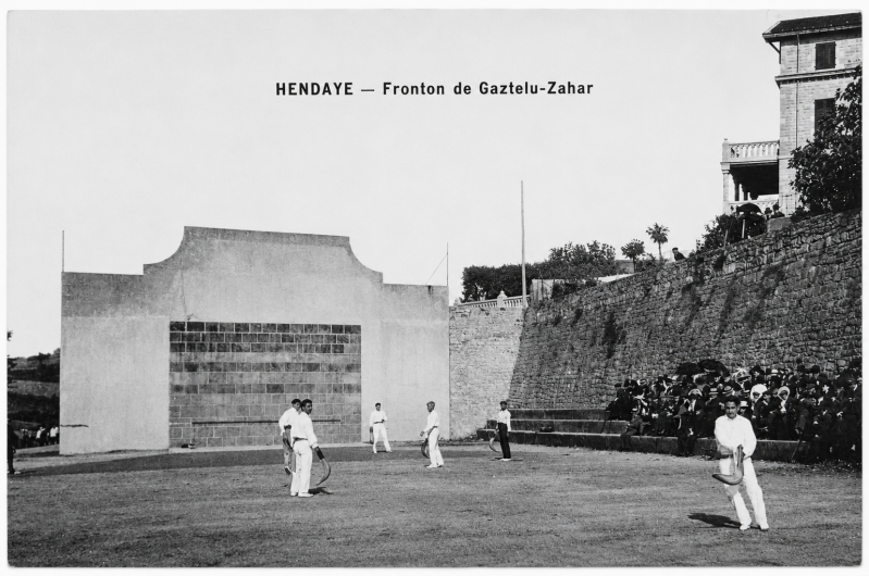 Le fronton de Gaztelu Zahar d'Hendaye
