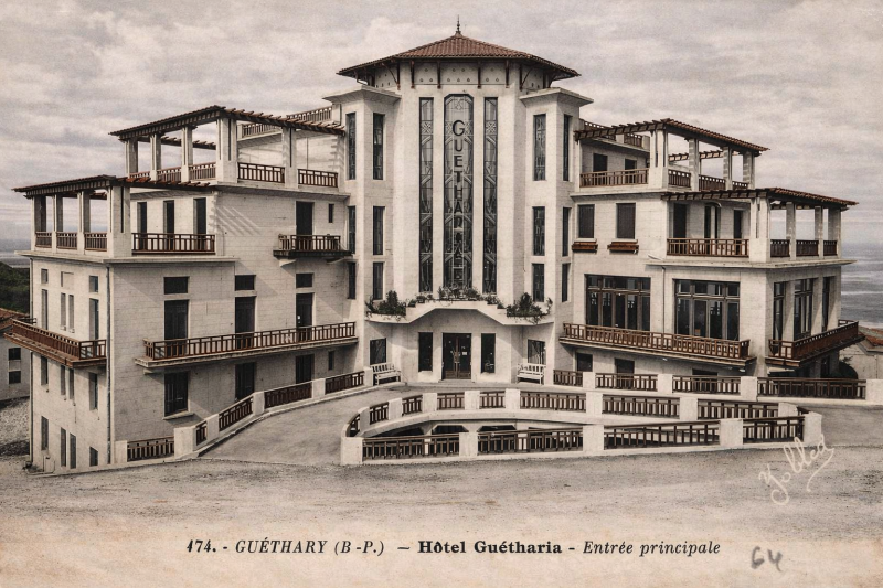 L'Hôtel Guetharia dans les années 1930