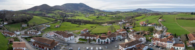Le village d'Hélette - Heleta