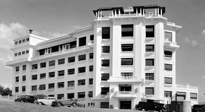 L'hôtel-casino de la Roseraie à Bidart en 1929