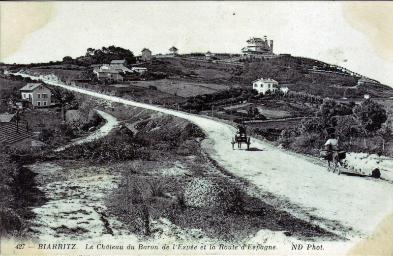 Le Château d'Ilbarritz à Bidart