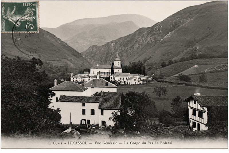 Le village d'Itxassou - Itsasu