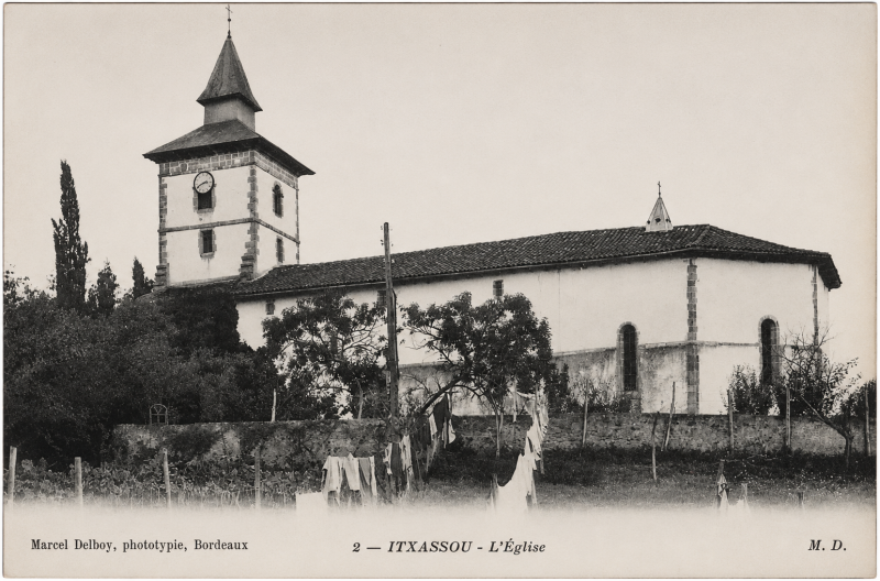 L'église Saint-Fructueux d'Itxassou
