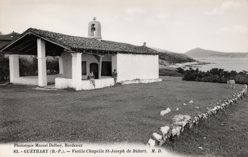 La Chapelle Saint-Joseph à Bidart au début des années 1920