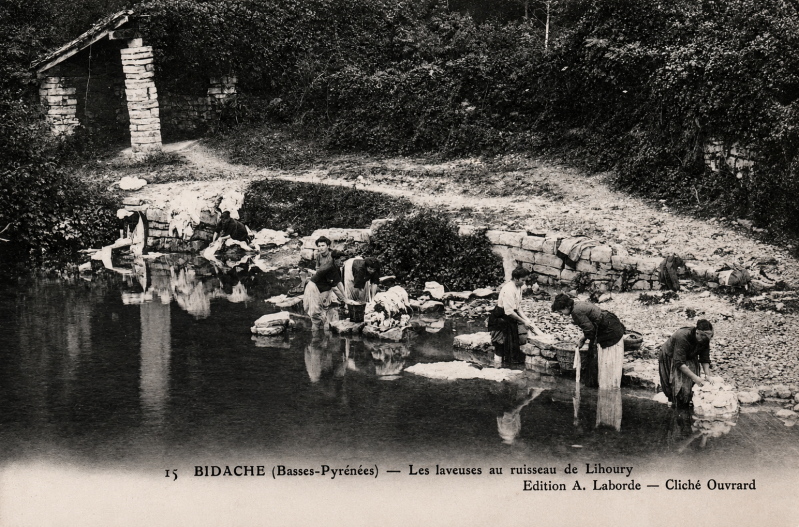 Lavandière à Bidache