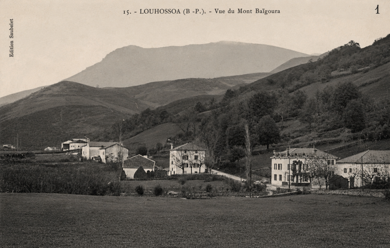 Le village de Louhossoa vers 1919