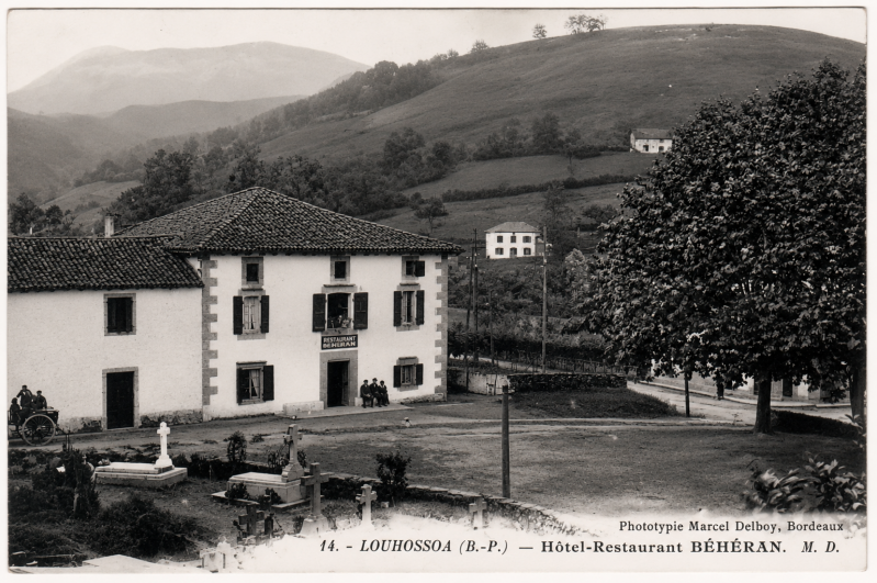 Le village de Louhossoa vers 1919