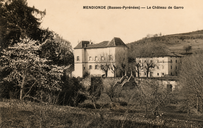 Le village de Mendionde - Lekorne au début du XXe siècle