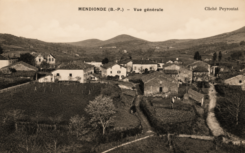 Le village de Mendionde - Lekorne