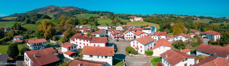 Le village de Mendionde - Lekorne 