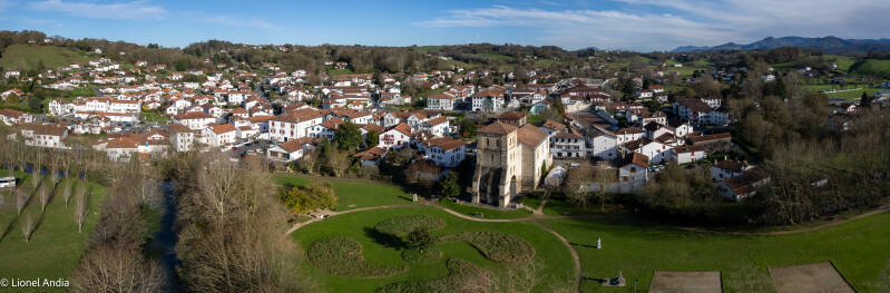 Le village de Saint-Pée-sur-Nivelle - Senpere