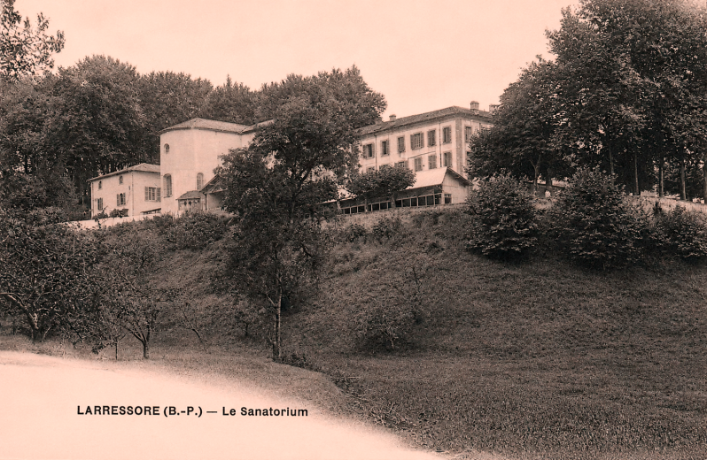 Le sanatorium de Larressore dans les années 1920