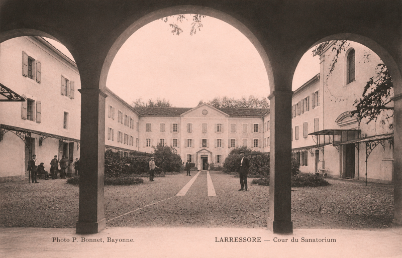 Le sanatorium de Larressore dans les années 1920
