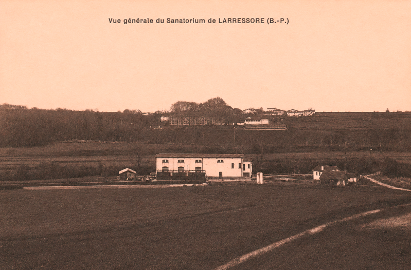 Le sanatorium de Larressore dans les années 1920