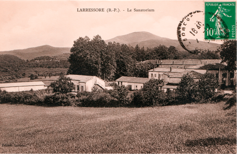 Le sanatorium de Larressore dans les années 1920