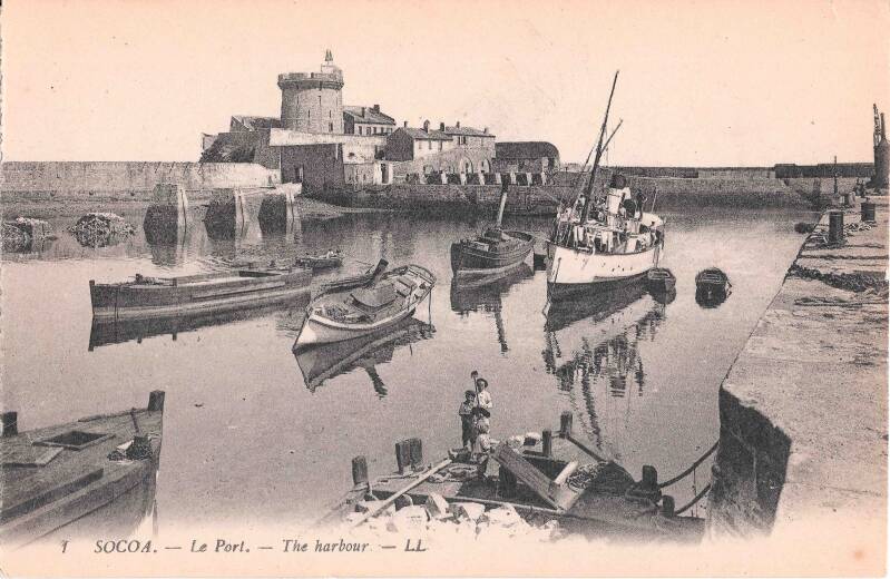 Le port et le fort de Socoa