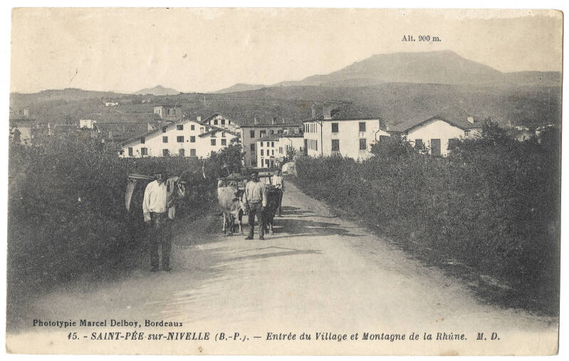 Le village de Saint-Pée-sur-Nivelle - Senpere