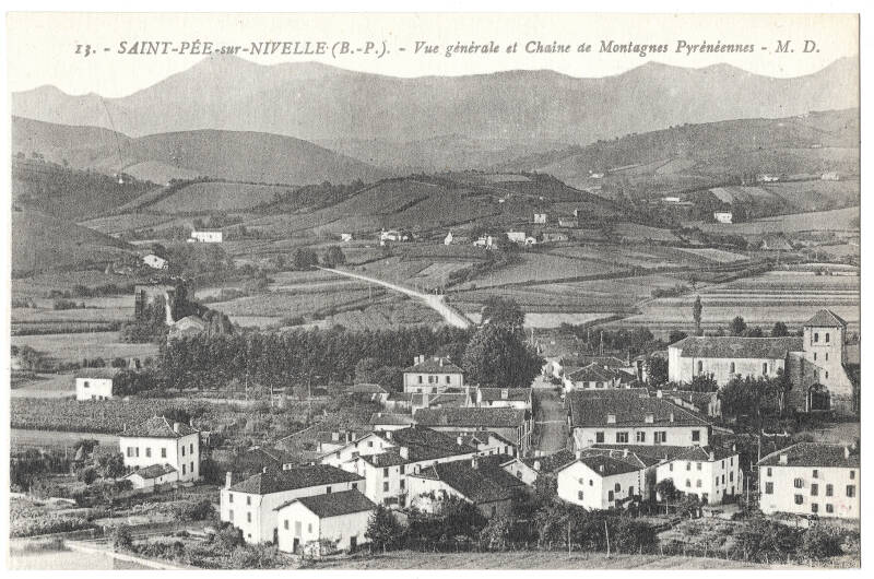 Le village de Saint-Pée-sur-Nivelle - Senpere