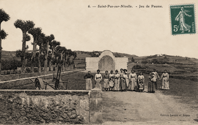 Le village de Saint-Pée-sur-Nivelle - Senpere au début du XXe siècle