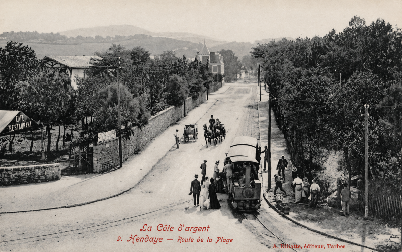  tramway à vapeur Decauville Hendaye