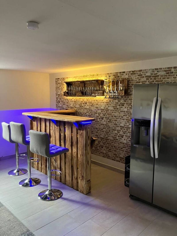 Theke Deluxe hochwertige Palettentheke