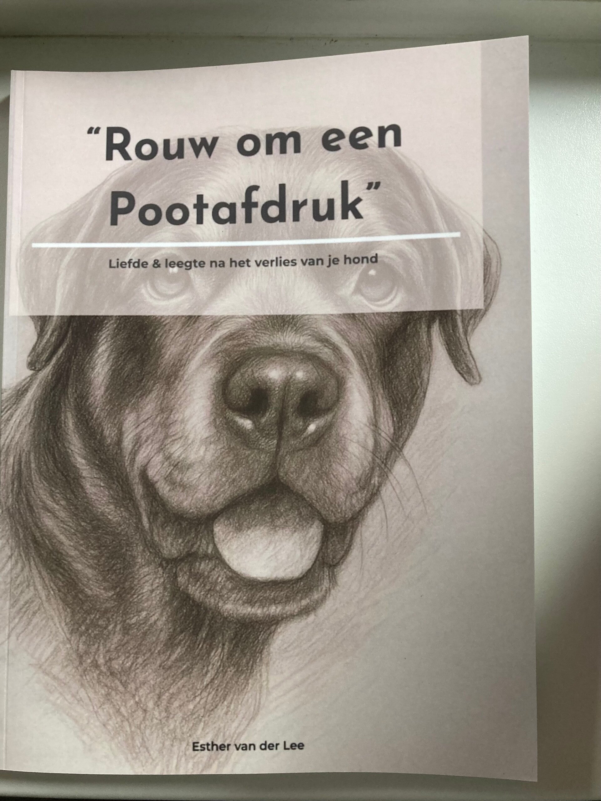 Rouw om een pootafdruk