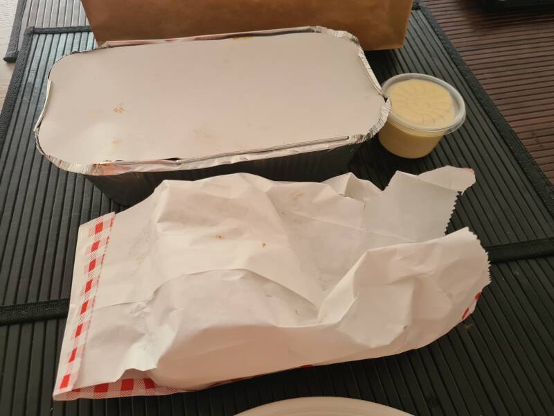 't Vliegertje | Amsterdam | Spareribs verpakking