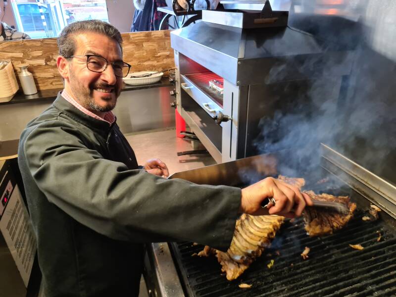 Ribs Of The Year Award | Sam's King Ribs | Sam achter de grill