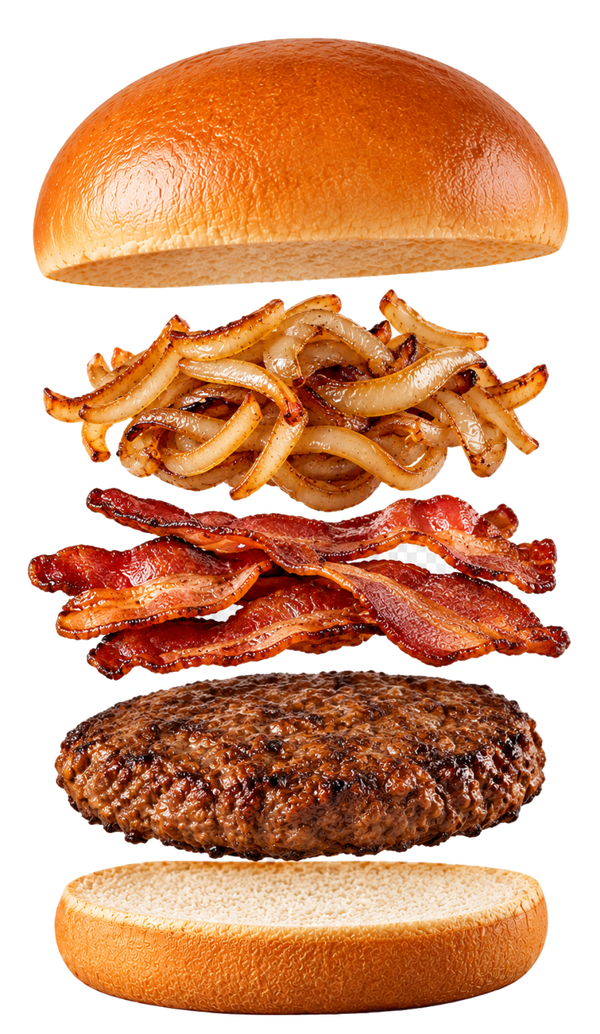 Classic bacon burger