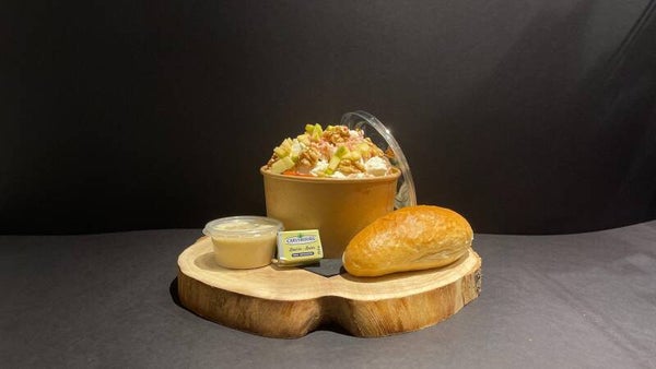 Salade geitenkaas en spek