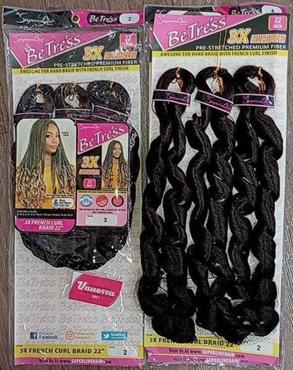EXTENCION CABELLO ONDULADA 22INCH BETRESS