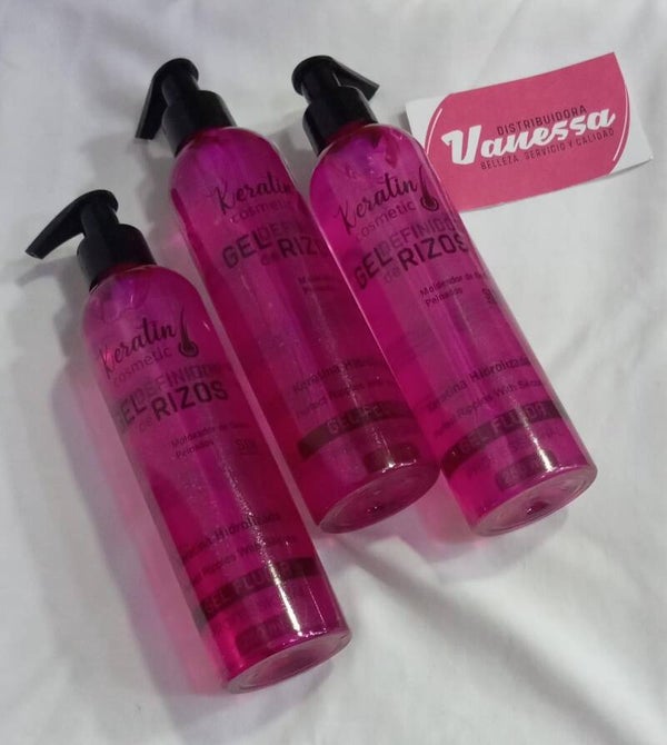 GEL DEFINIDOR RIZOS 250ML KERAX