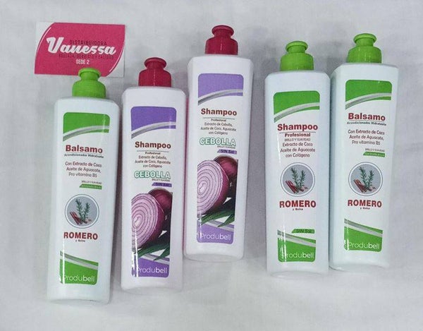 SHAMPO & BALSAMO EXTRACTOS NATURALES 500ML PRODUBELL
