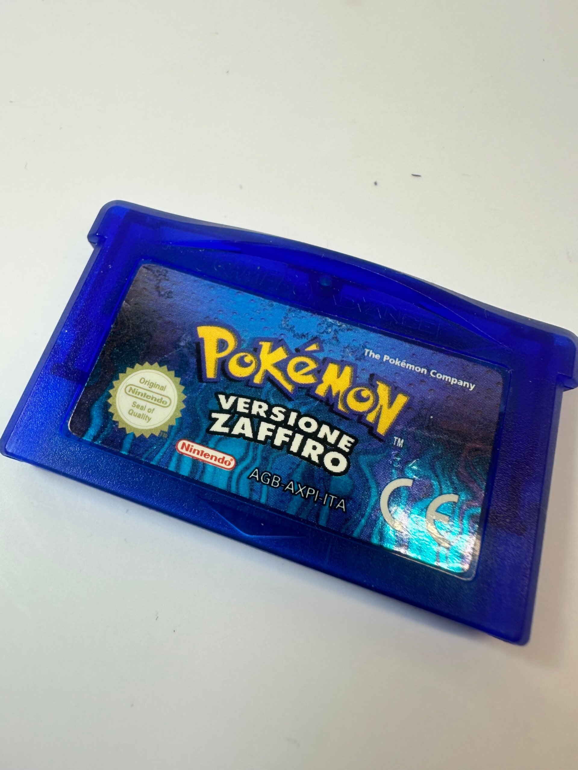 NINTENDO POKEMON SAFFIRO VERSIONE