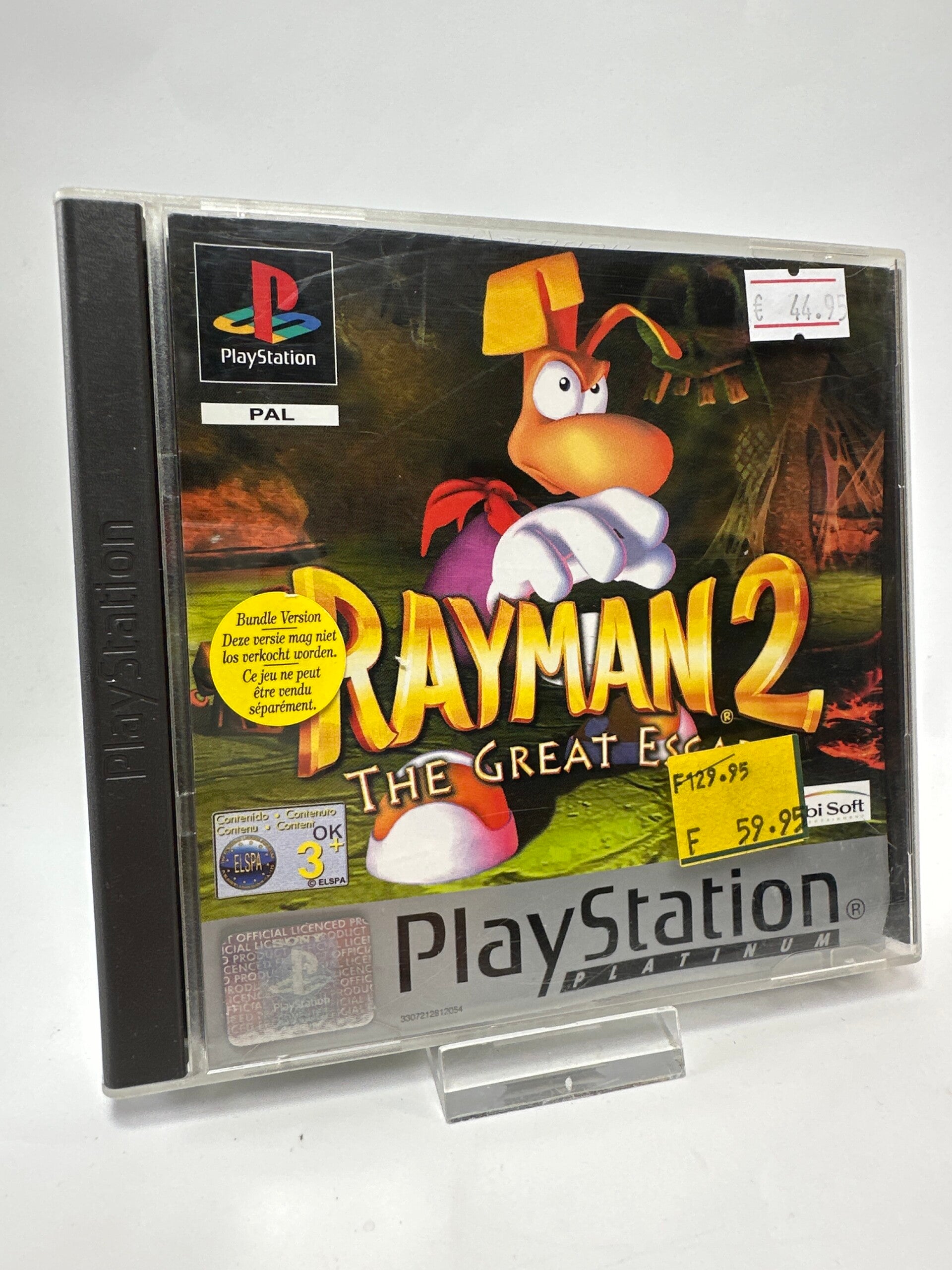 PS1 RAYMAN 2 THE GREAT ESCAPE