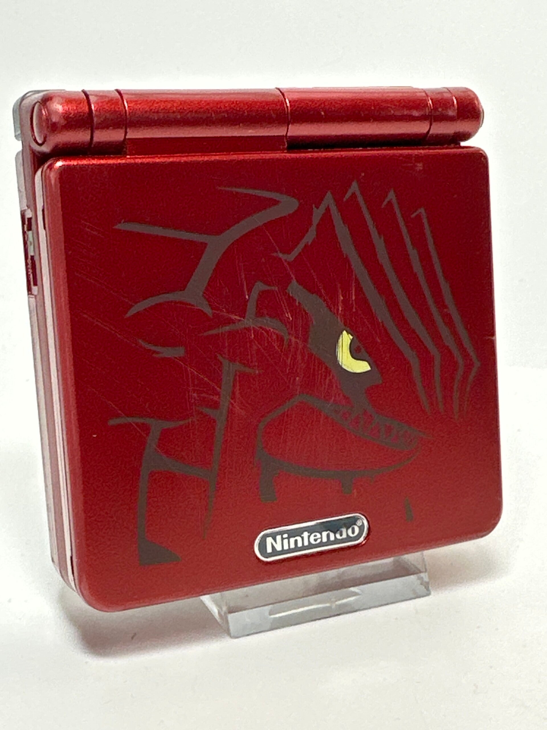 GAMEBOY ADVANCE SP POKEMON GROUDON EDITION