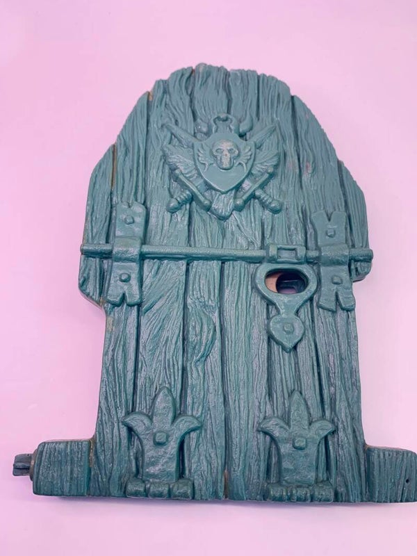 MOTU HE-MAN MASTERS OF THE UNIVERSE ONDERDEEL KASTEEL GRAYSKULL POORTDEEL MET GRENDEL