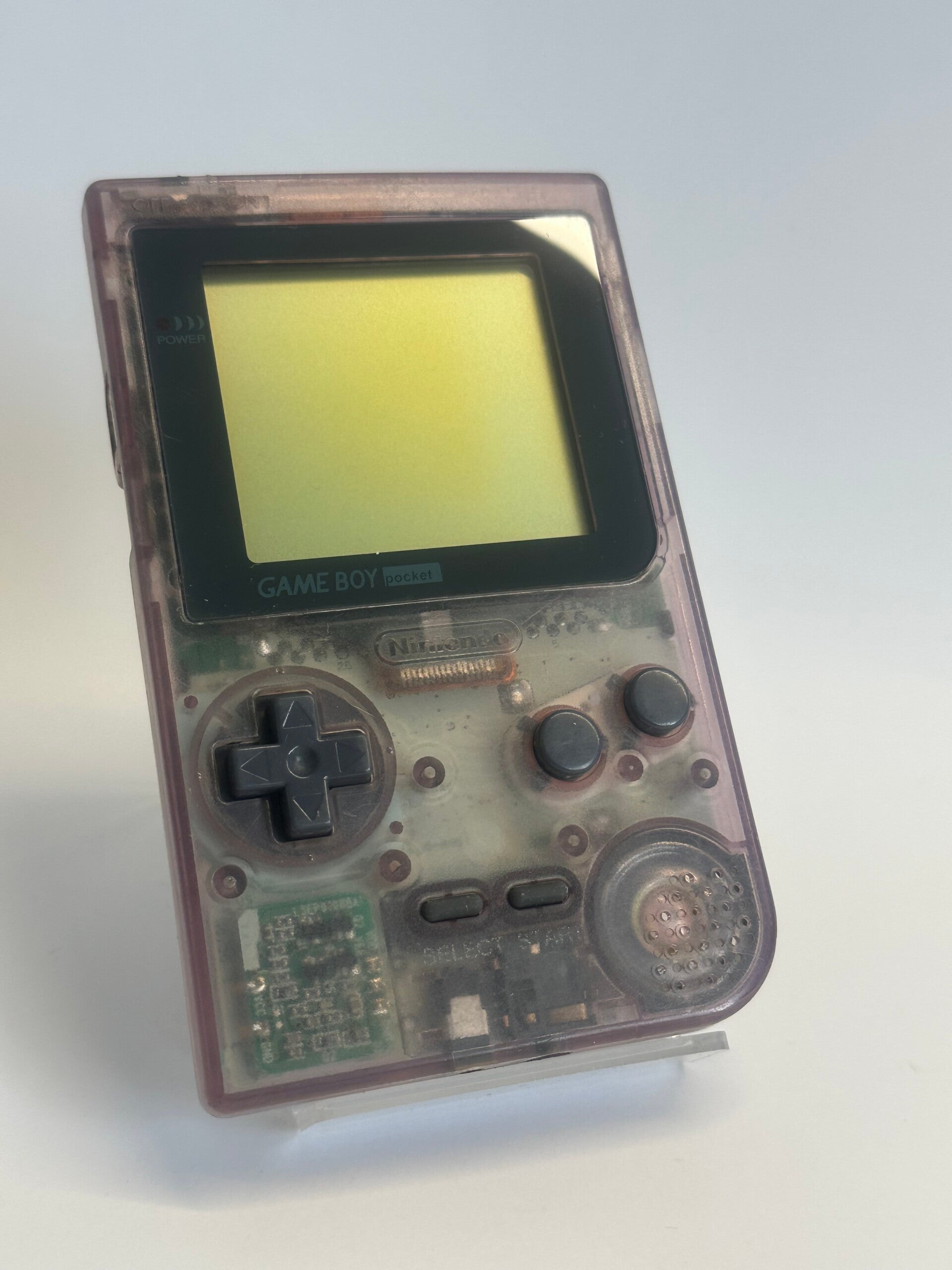 NINTENDO GAMEBOY POCKET TRANSPARANT PAARS