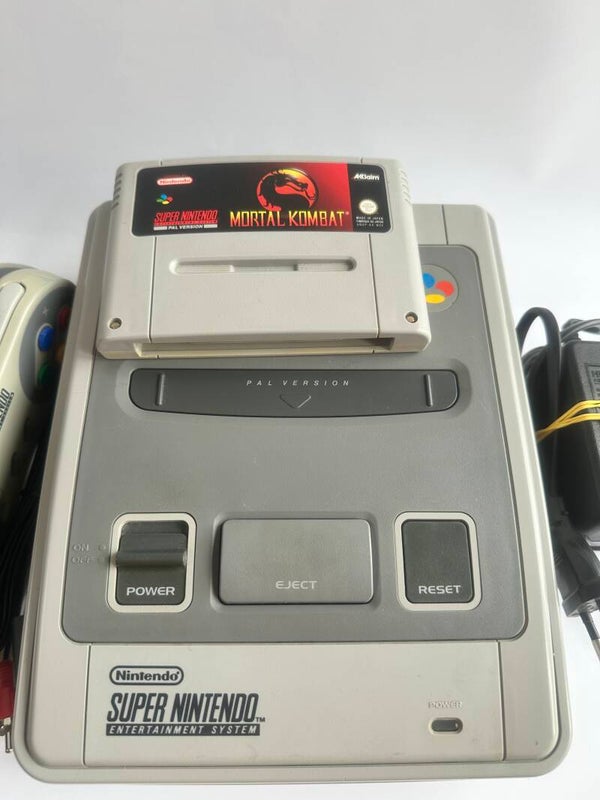 SUPER NINTENDO ENTERTAINMENT SYSTEM MORTAL KOMBAT